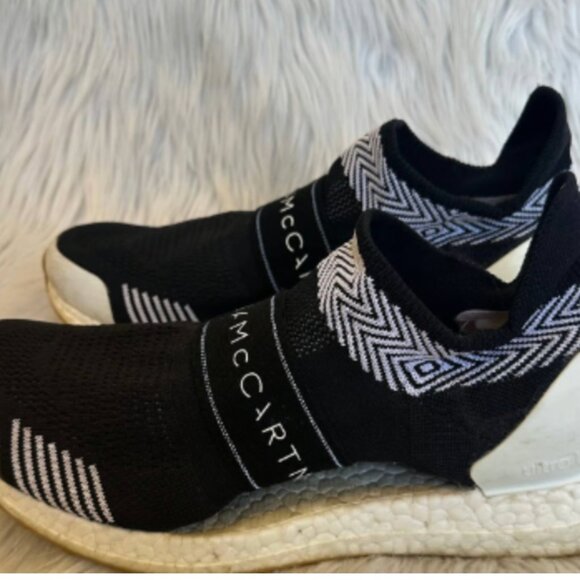 Incredible Deal--Adidas Ultra Boost X 3D Stella McCartney Core black and white - Picture 3 of 6